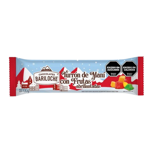 Turron con Frutas x 100 g.